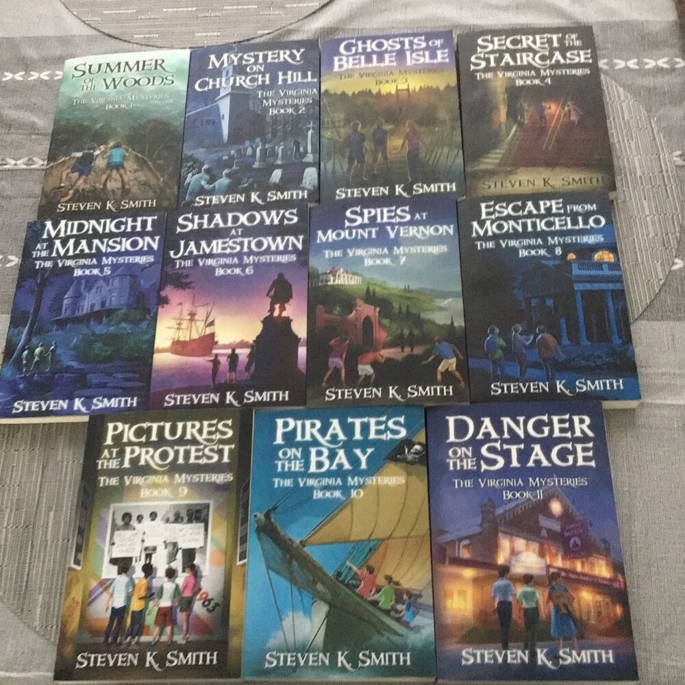 New Set of Virginia Mysteries Book Series (11 Books) by Steven Smith--Homeschool